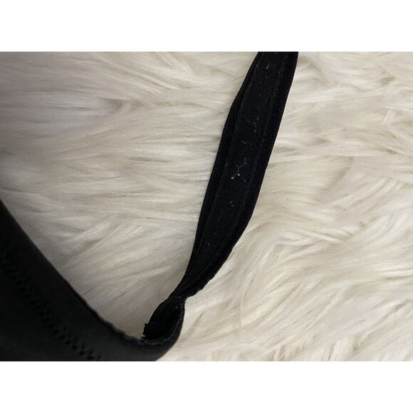 Olga Signature Style 5006 Cushioned Underwire Bra Satin Trim Black Size 38C - Picture 8 of 12